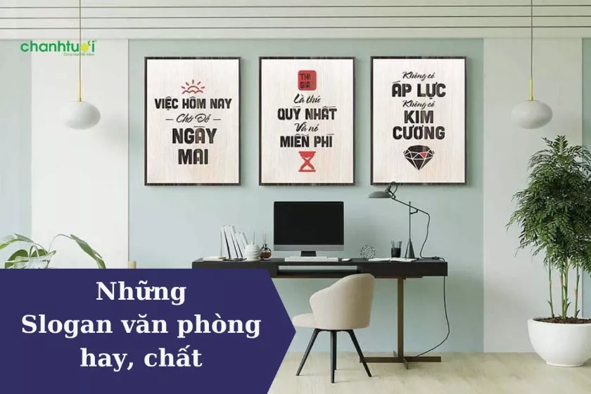 Tổng hợp 101+ câu slogan văn phòng hay, truyền động lực