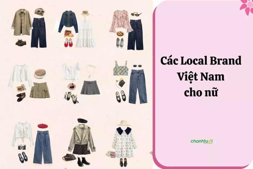 Tổng hợp các local brand Việt Nam cho nữ