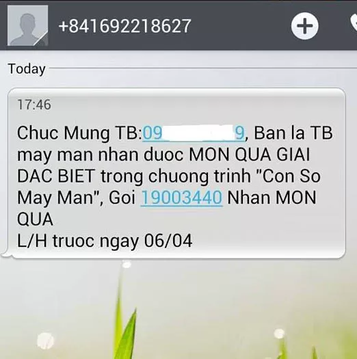 Tổng hợp đầu số điện thoại lừa đảo