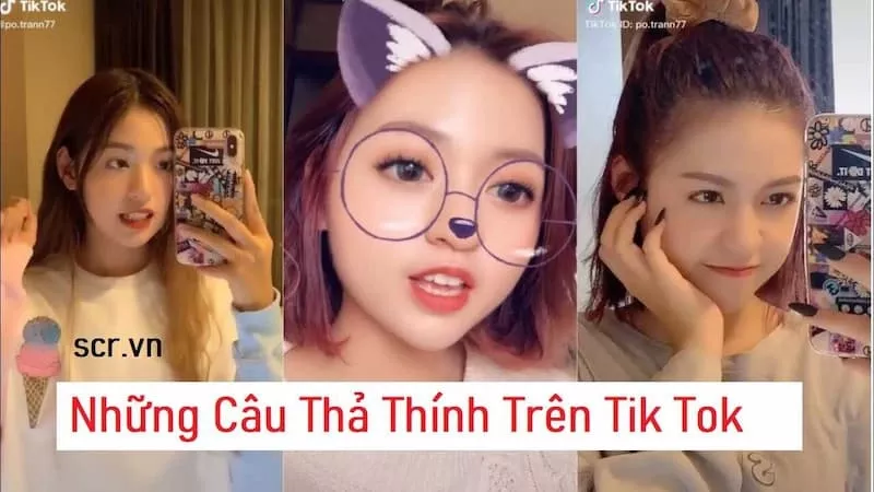 Tổng hợp stt thả thính tiktok hài hước