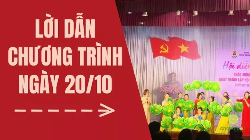 Top 20+ Mẫu lời dẫn chương trình 20/10 hay và thú vị nhất