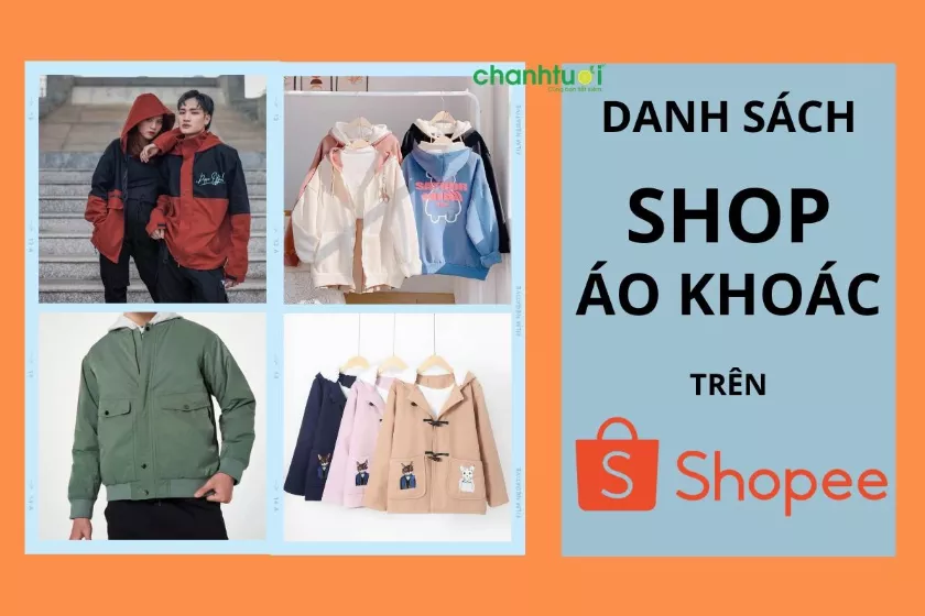 Top 8 các shop bán áo khoác đẹp trên Shopee uy tín