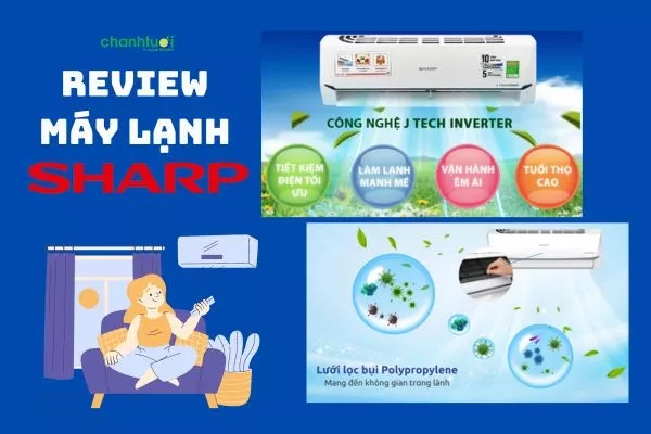 Top 8 máy lạnh Sharp tiết kiệm điện, giá tốt nên mua hiện nay