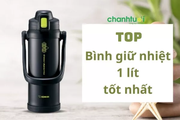 Top 9 bình giữ nhiệt 1 lít tốt nhất bạn nên lựa chọn