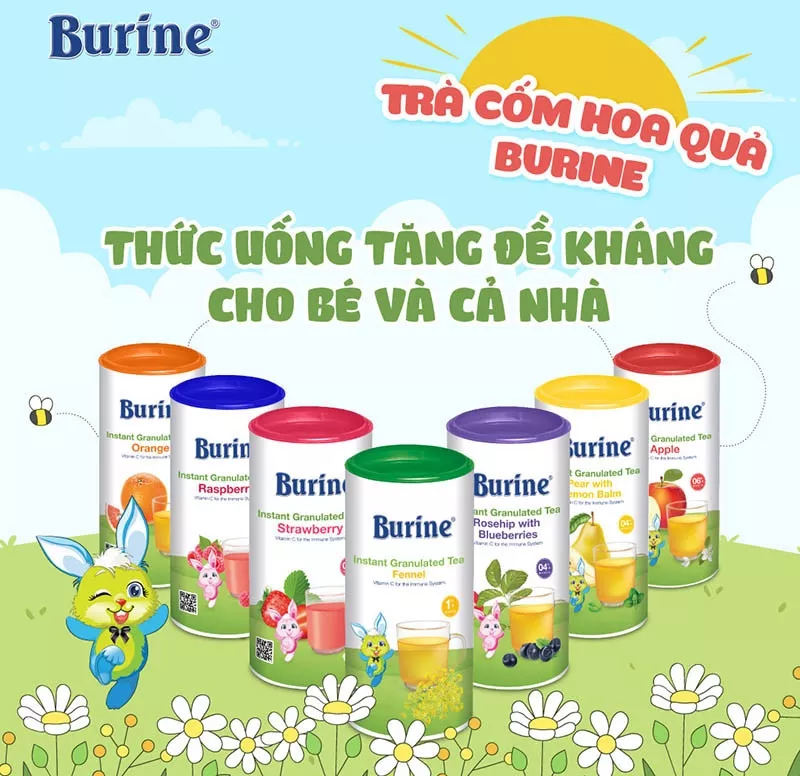 Trà cốm HiPP Burine