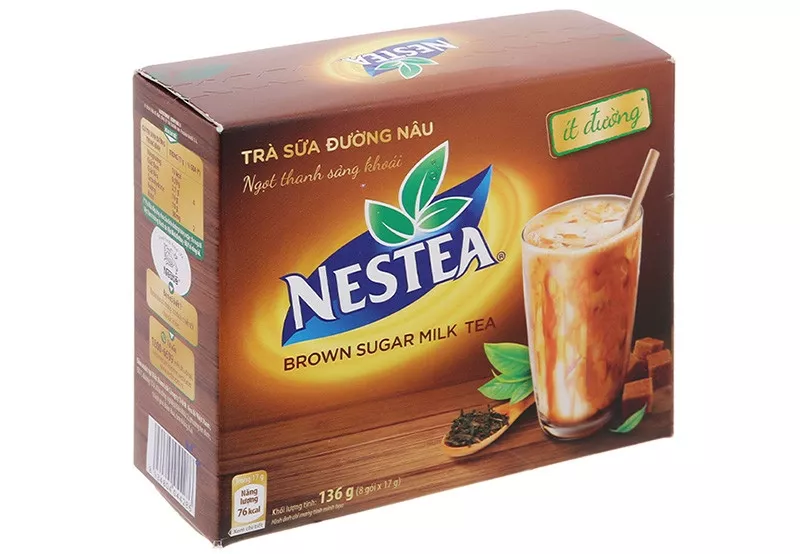 Trà sữa Nestea đường nâu