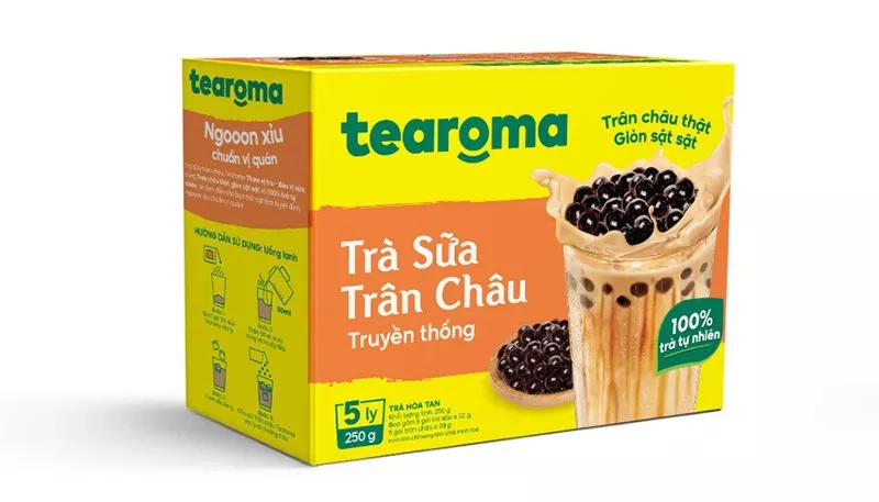 Trà sữa trân châu Tearoma