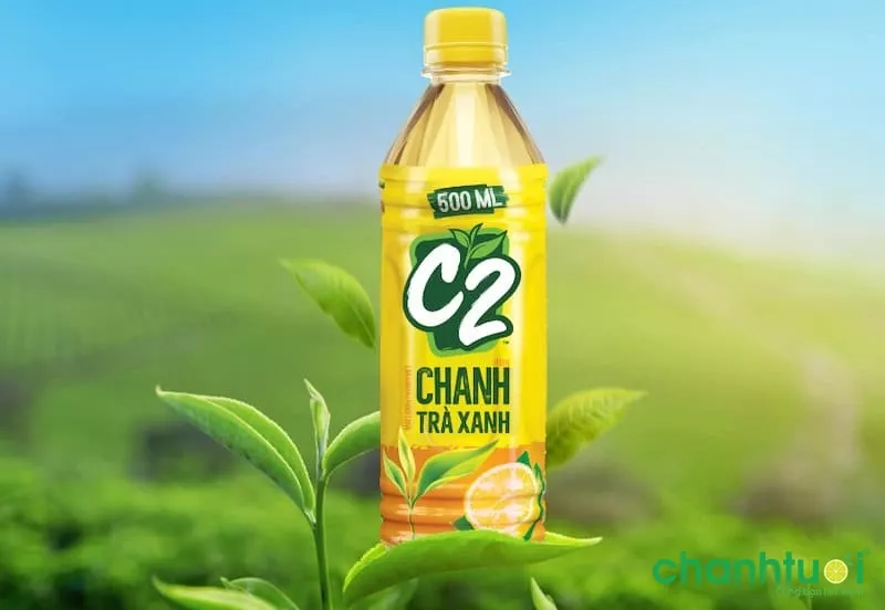 Trà Xanh C2 - thùng 24 chai 360ml