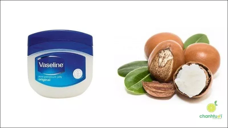 trị nứt gót chân Vaseline bơ