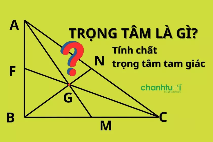 Trọng tâm tam giác là gì?