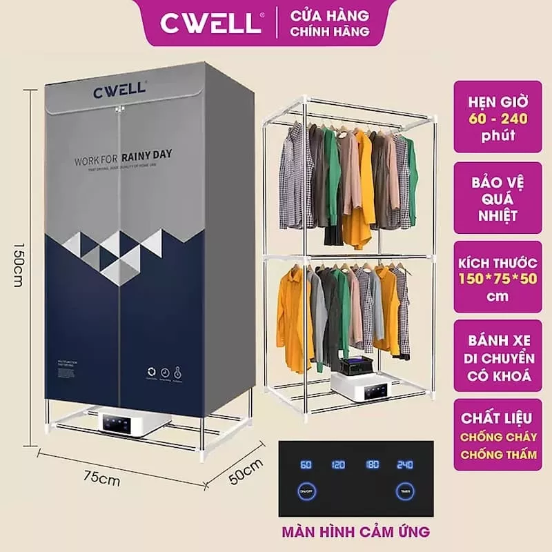 Tủ sấy CWELL D23