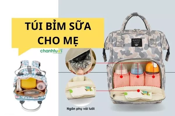 Túi bỉm sữa là gì? Gợi ý 10 sản phẩm tiện lợi cho mẹ và bé