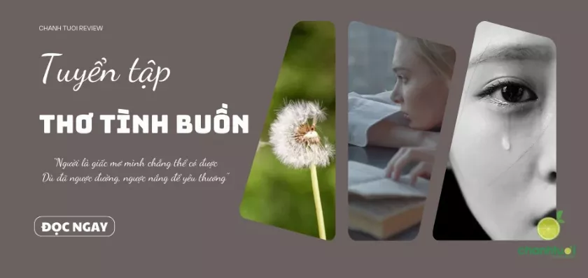 Tuyển tập thơ tình buồn