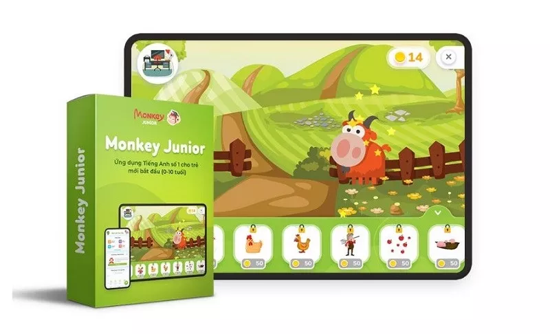 Ứng dụng Monkey Junior