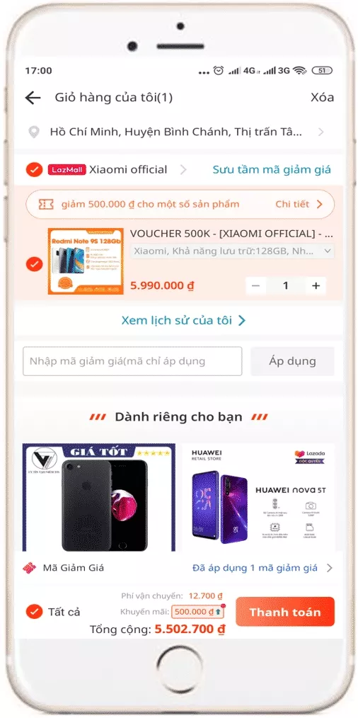 Ưu điểm Lazada App