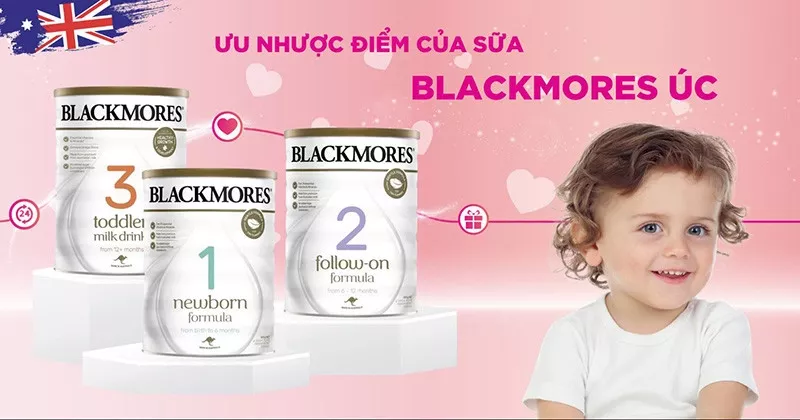 Ưu nhược điểm sữa Blackmores