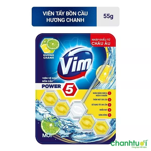 Viên tẩy bồn cầu Vim Power