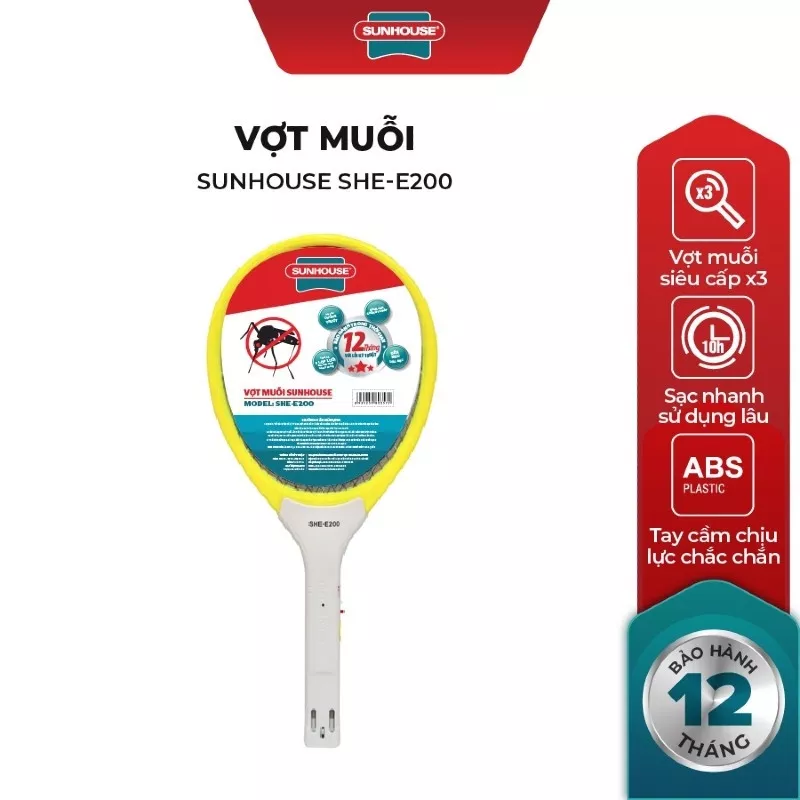 vợt bắt muỗi sunhouse