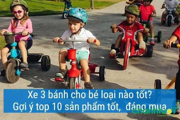 Xe 3 bánh cho bé