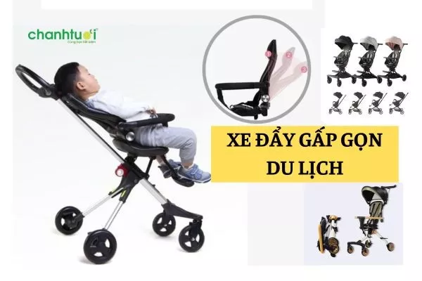 Xe đẩy gấp gọn du lịch