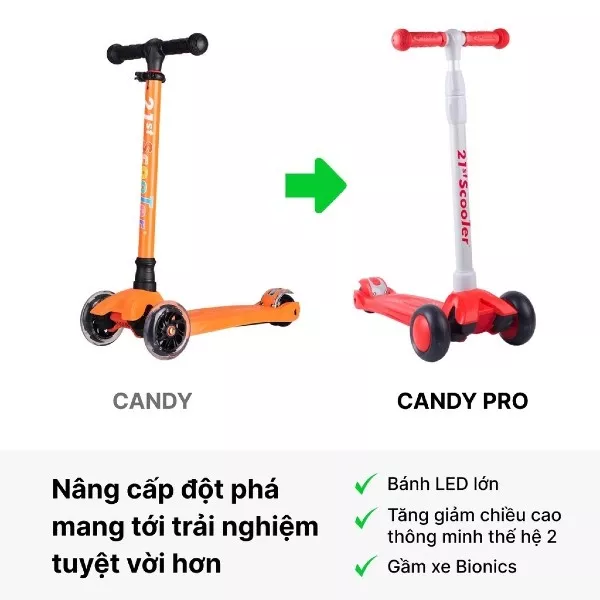 Xe trượt Scooter 21st CANDY