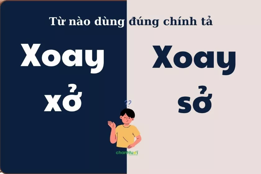 Xoay sở hay xoay xở?