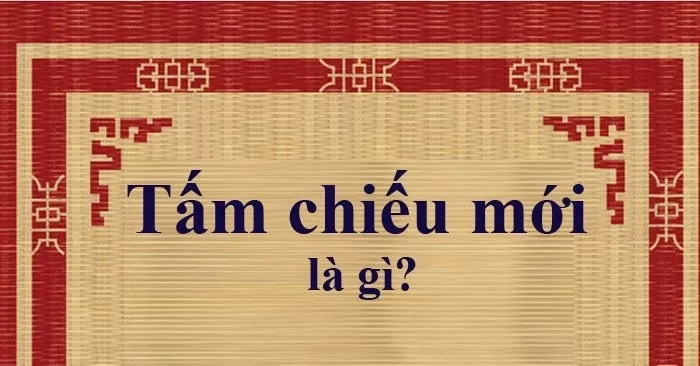 Ý nghĩa "tấm chiếu mới"