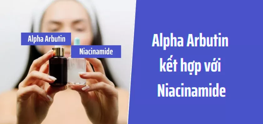 Alpha Arbutin kết hợp với Niacinamide