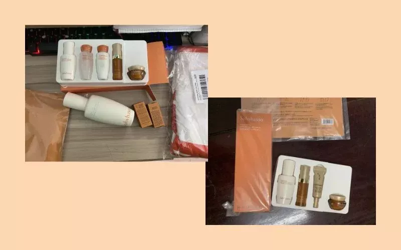 alt text: Hình ảnh quà tặng kèm khi mua Sulwhasoo First Care Activating Serum trên sàn thương mại điện tử