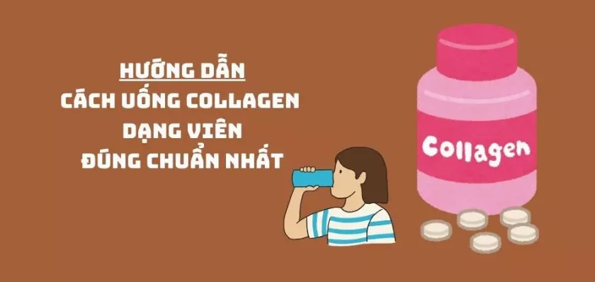 alt text: Người phụ nữ đang cầm lọ collagen