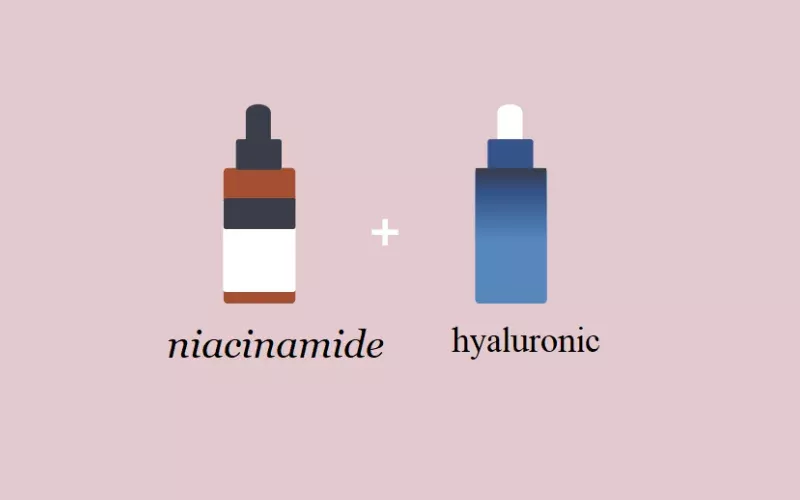 Cách kết hợp Niacinamide với Hyaluronic Acid