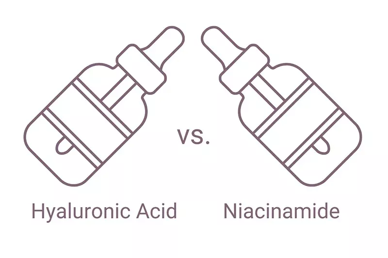 kết hợp niacinamide và hyaluronic acid