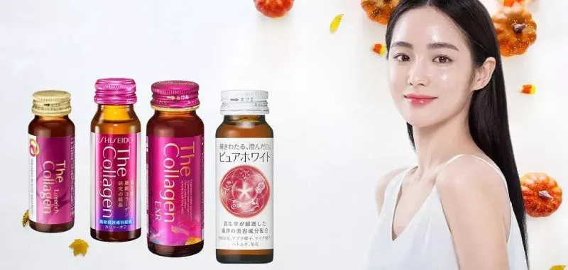 Liệu trình uống collagen nước của Nhật 3