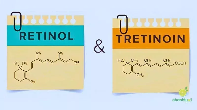 So sánh Retinol và Tretinoin