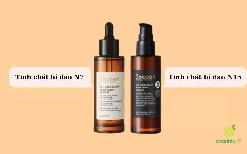 tinh chất bí đao N7 và N15 Cocoon 1