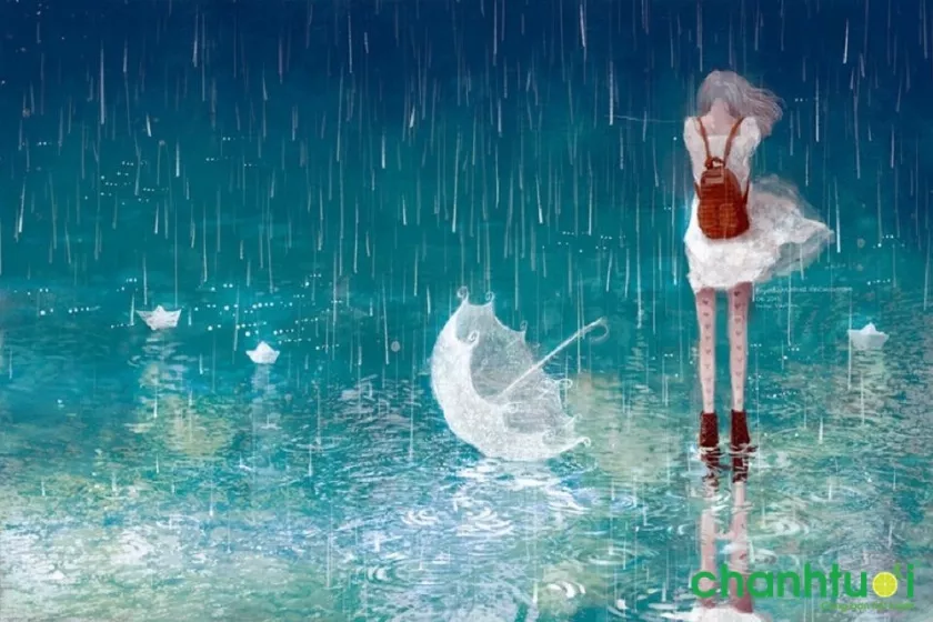 alt text: Avatar mưa buồn