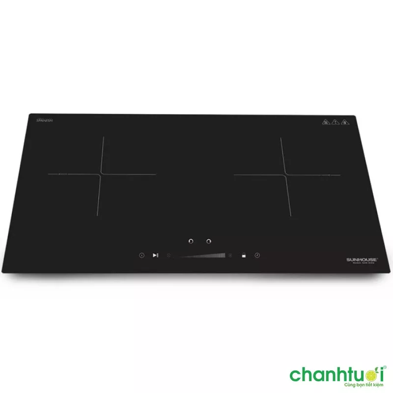 Bếp đôi điện từ Sunhouse SHB-DI02