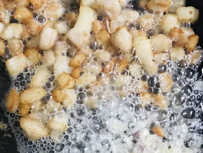 Cách rán tóp mỡ