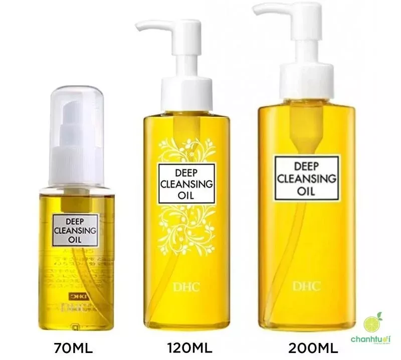 dung tích dầu tẩy trang dhc