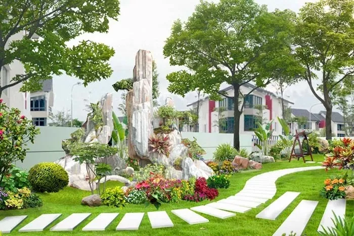 Hòn non bộ mệnh Mộc