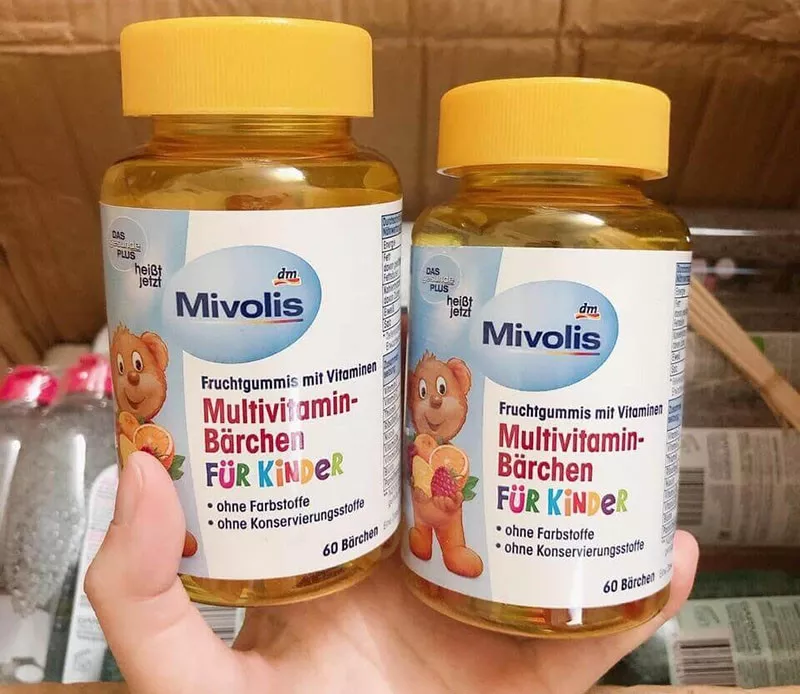 Kẹo gấu Multivitamin Barchen Mivolis