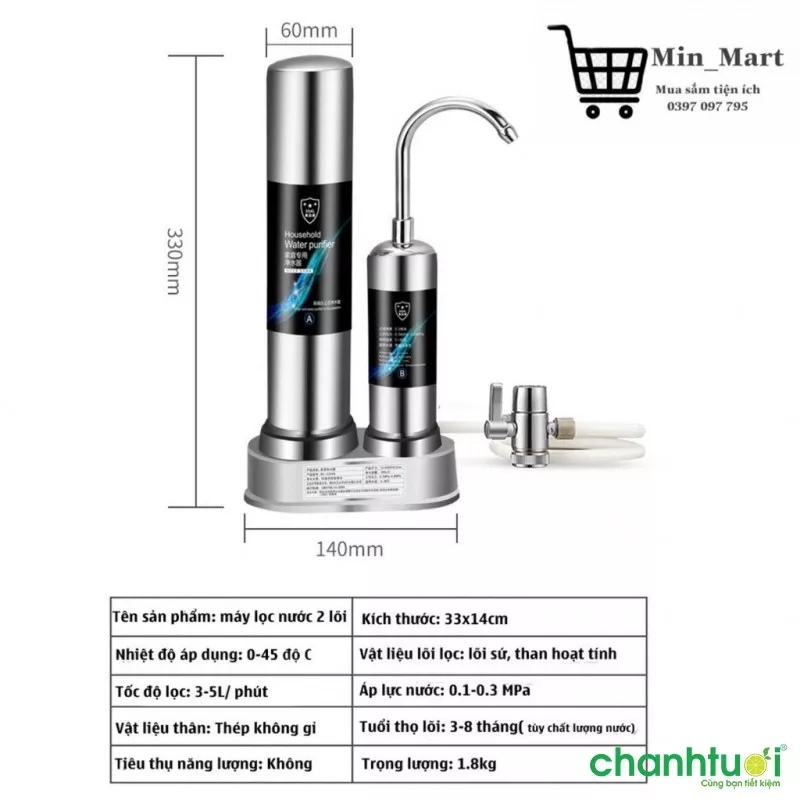 Máy Lọc Nước Mini Water Purifier