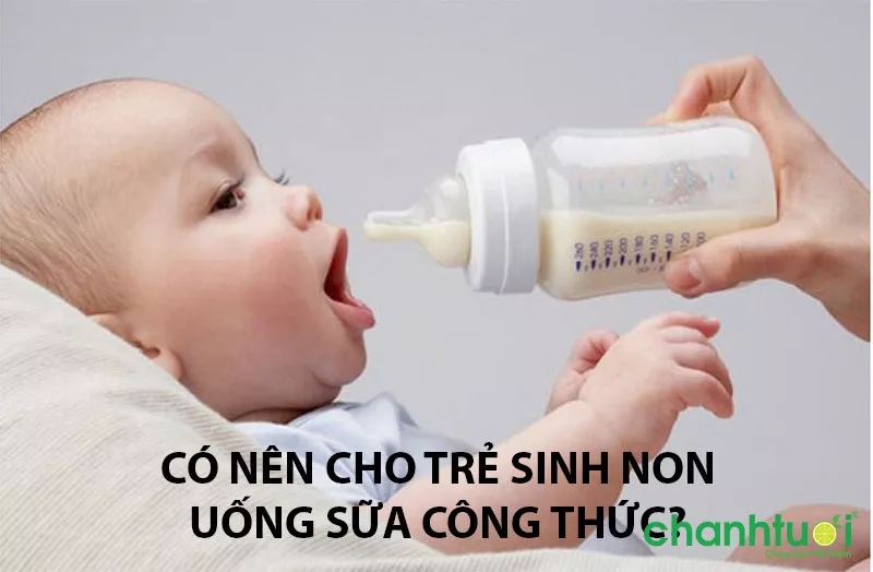 Sữa công thức cho trẻ sinh non