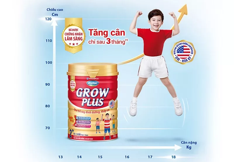 Sữa Dielac Grow Plus
