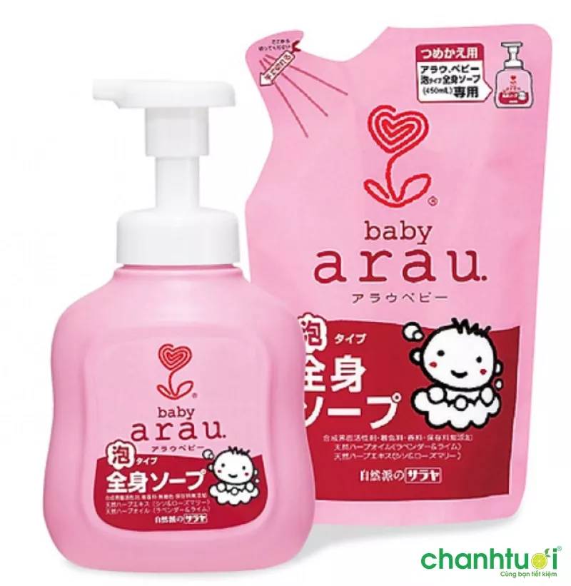 Sữa tắm Arau Baby
