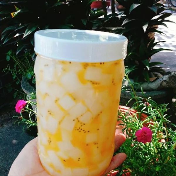 Thạch dừa chanh dây