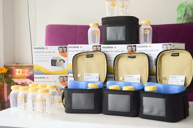 Túi giữ nhiệt bình sữa Medela