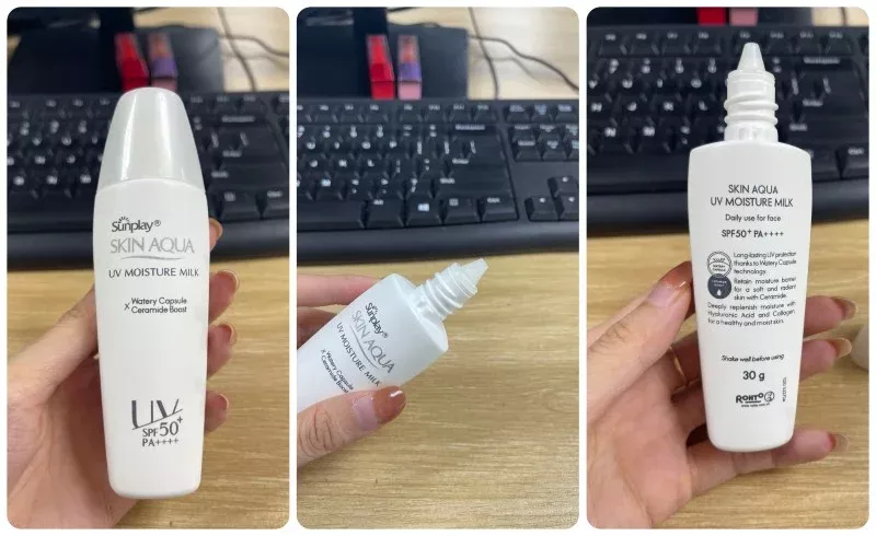 skin aqua nắp trắng 5